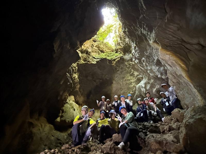 〈尋找神秘的壽山魔法石〉雙語探動活動讓國際旅客認識壽山洞穴之美