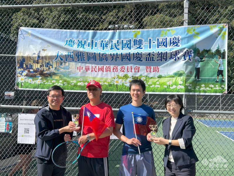 2025西雅圖臺灣盃網球賽亞軍由林靖昇、王祥保奪得，兩位選手在比賽中展現堅毅鬥志與優秀球技！