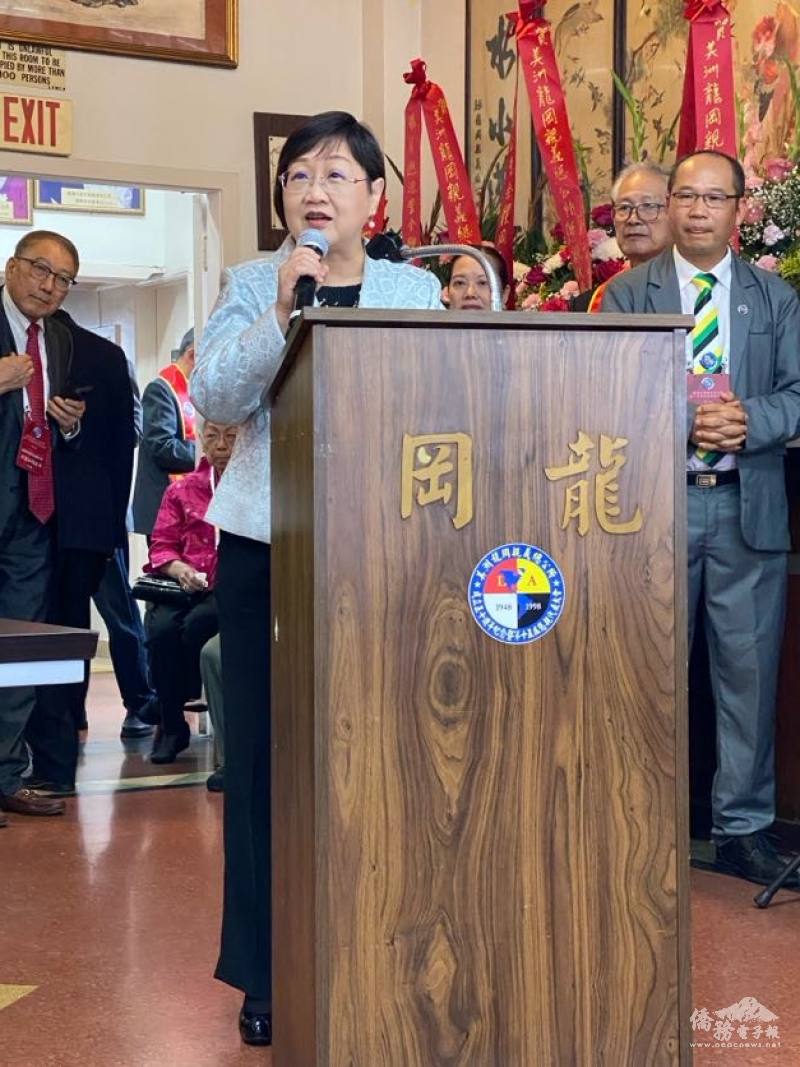 僑委會委員長徐佳青於謁祖開幕典禮致詞
