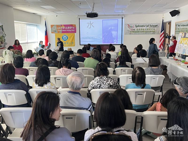 「金、木、水、火、土」各組老師解說，介紹臺灣傳統民俗、節氣智慧與養生文化