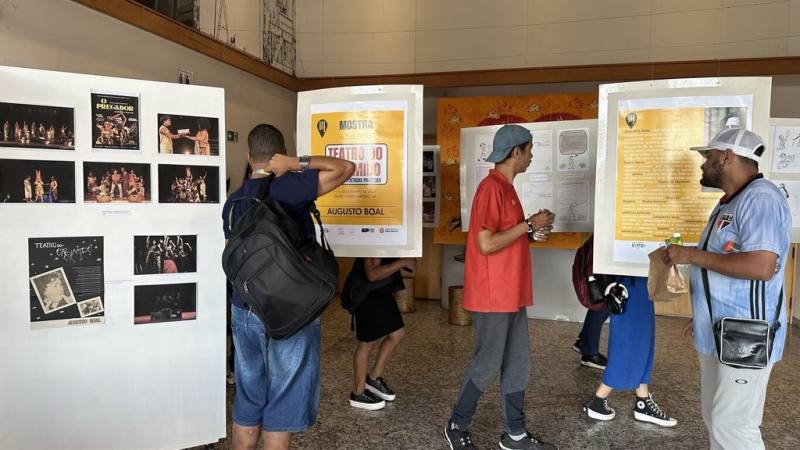 巴西「被壓迫者劇場」50週年紀念展中，約1/3展出影像來自台灣，呈現台灣在政治劇場與人權藝術領域的實踐與國際影響力。（謝如欣提供）