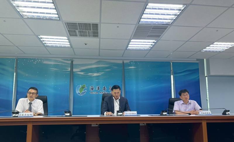 海洋委員會劉國列主任秘書蒞臨現場致詞