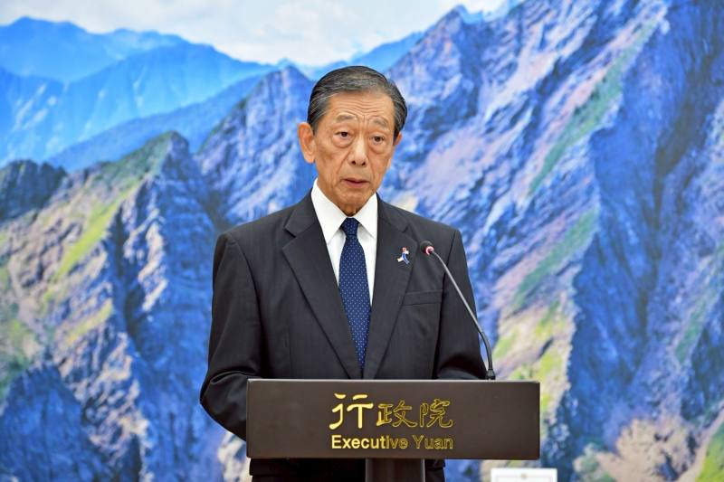 行政院長卓榮泰接見日本台灣交流協會隅修三會長一行