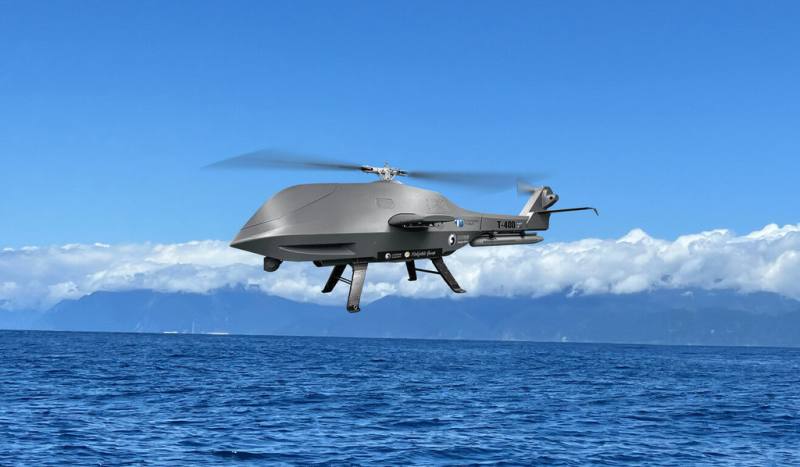 漢翔宣布，與雷虎科技正式聯手，共同投入新世代中大型無人直升機T-400的研發，強化台灣在無人機供應鏈的自主性，從研發到量產都深植台灣。（漢翔提供）