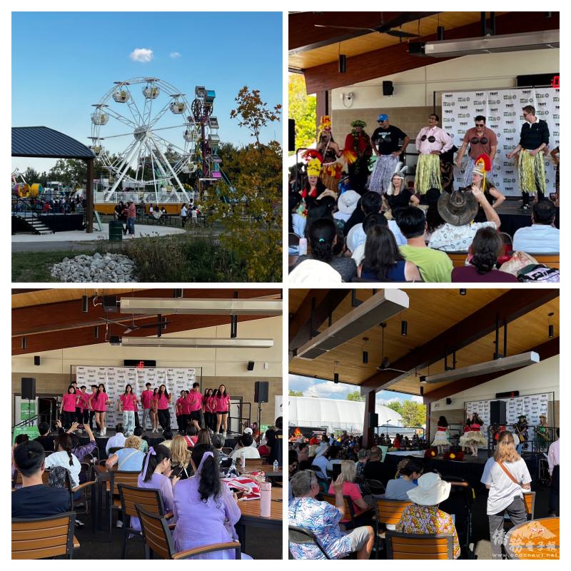 2025 Troy Family Daze “International Day Stage, featuring many groups of performances from different cultures
