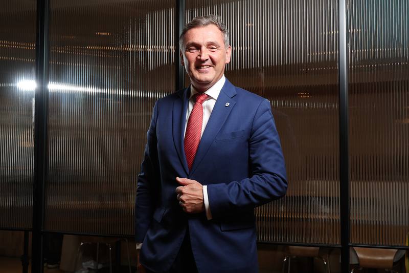 比利時佛拉蒙大區議會議員兼聯邦參議員范魯維率團訪台，強調台灣與比利時的經貿領域合作相當重要，挺台是跨黨派共識