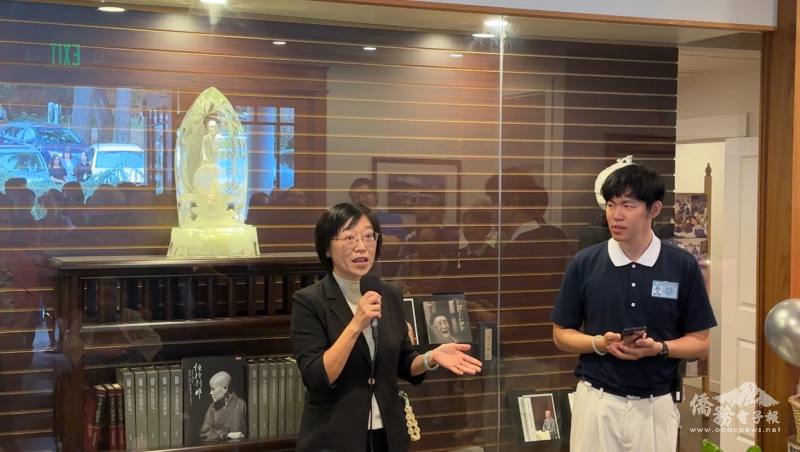 駐西雅圖辦事處處長林美呈致詞