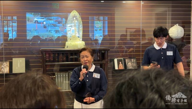 慈濟西雅圖支會負責人彭淑珠致詞