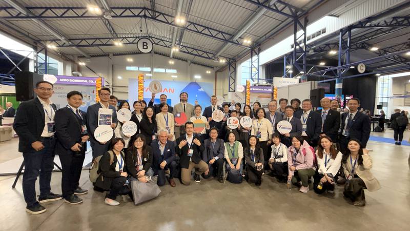 台灣今年第2度參與「波羅的海生命科學展」，參展廠商有朗齊生物醫學、亞果生醫、奈捷生物科技、光鼎生物科技、微體生物醫學、微科生醫、勤晉工業、愛倍多國際，是除了立陶宛以外參展商最多的國家