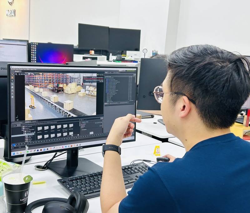 傳統3D建模可能要花幾小時甚至幾天才能將環境建立出來，MetAI的生成平台MetGen則能在3分鐘內生成完整數位模擬場景，「大大減少廠商提案前的藍圖設計時間」