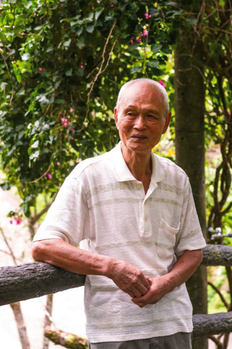 黃昭夫以愚工移山的精神，修復忘憂古道