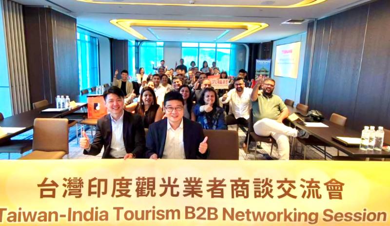 2025台灣印度業者商談會業者大合照，交流會圓滿成功