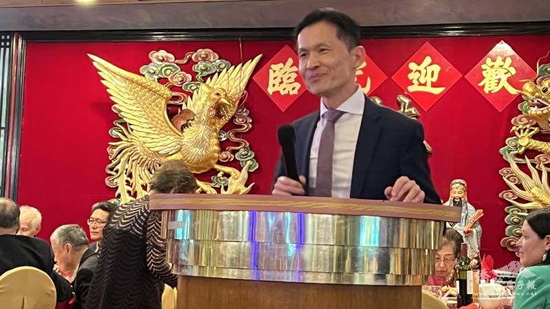 駐波士頓辦事處處長廖朝宏致賀