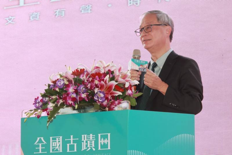 文化部長李遠致詞