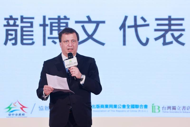 Representative Marco Lombardi of the Italian Economic, Commercial, and Cultural Promotion Office in Taipei