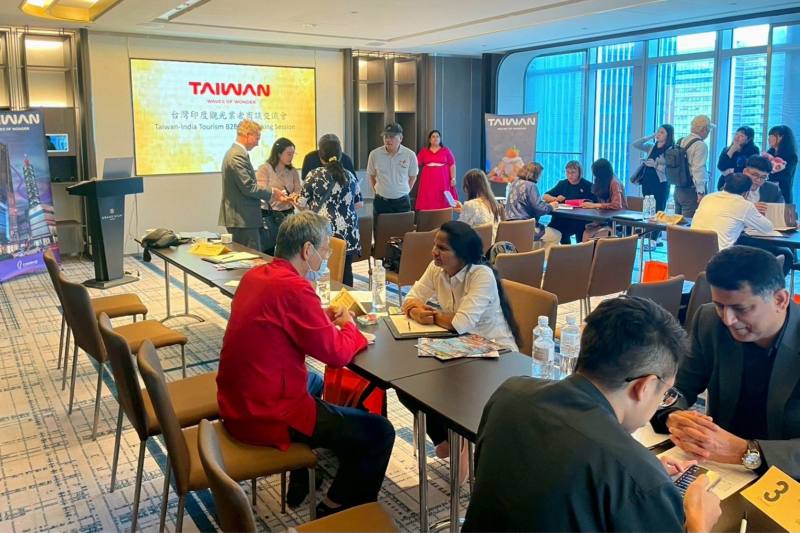 台灣印度觀光業者商談交流會，雙方洽談熱絡
