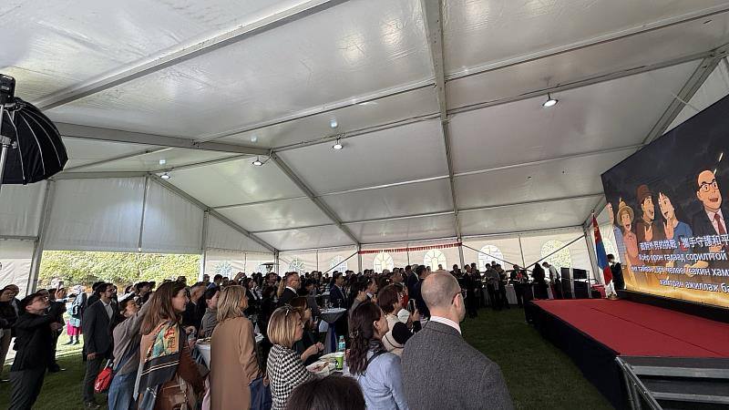 駐蒙古代表處辦理2025國慶酒會