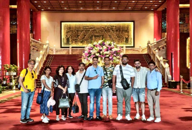 印度業者考察圓山飯店設施