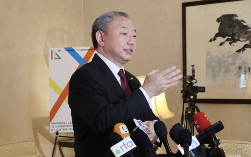 駐美代表俞大㵢。（中央社檔案照片）