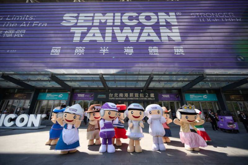 SEMICON Taiwan 2025吸引17個國家館參展，創歷史新高。（SEMI國際半導體產業協會提供）