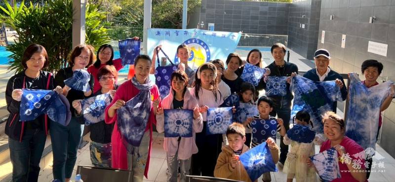 大家與自己的作品大合照