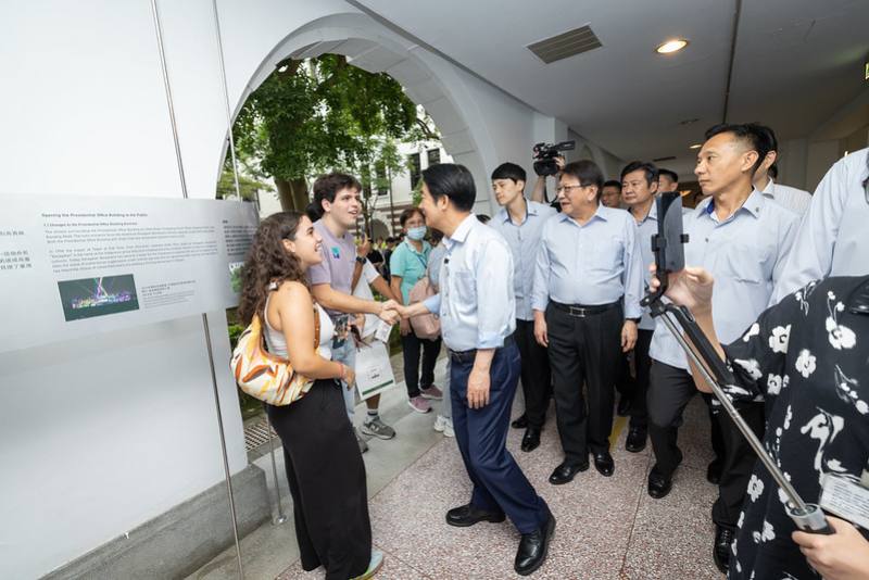 總統府重新開放假日參觀活動　總統邀請國內外訪客一起感受臺灣特色文化