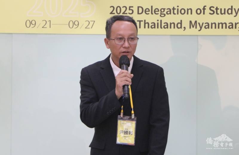 團長尹勝邦致詞