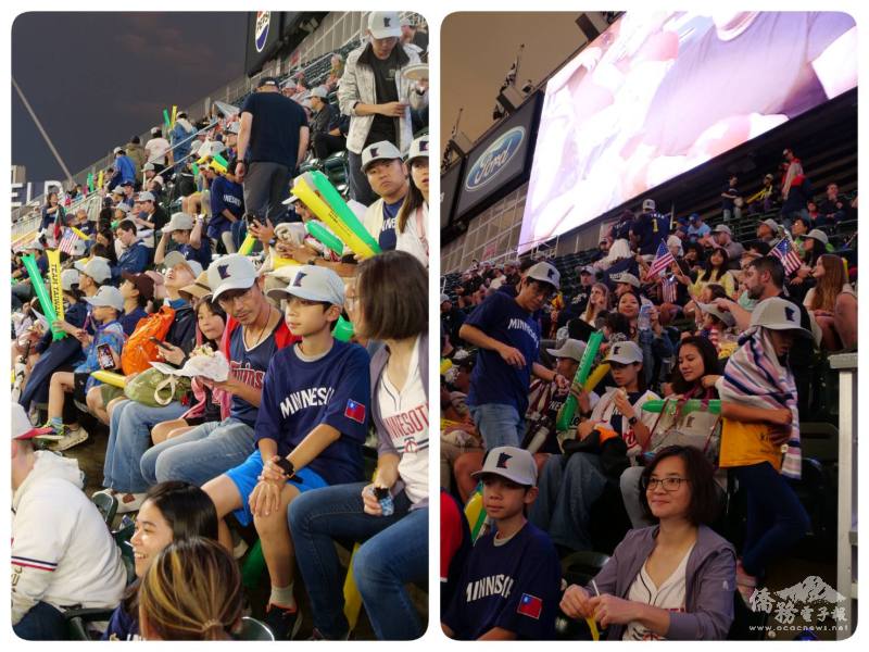 僑胞及國際友人共襄盛舉首場明州雙城隊「臺灣日」