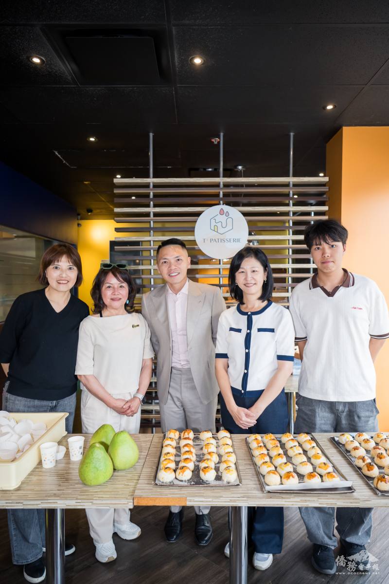 加拿大臺裔國會議員張瑋麟(中)蒞臨與會