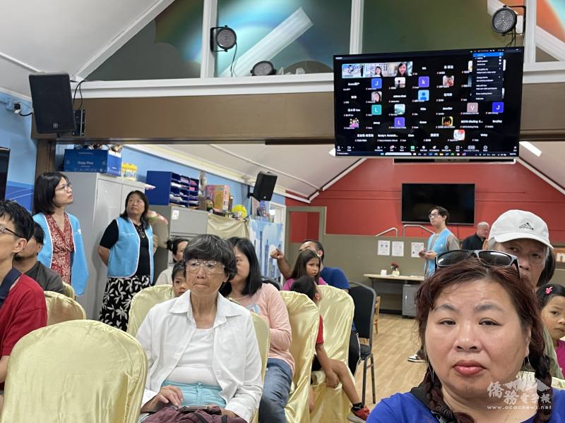 臺灣師範大學線上教學，愛飛揚中文學校團隊實體上課方式，帶領參與者認識臺灣及美國早餐文化