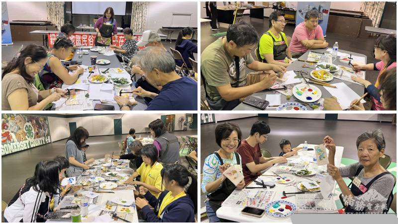 葉拓押花，敲出自然花葉的紋理與色彩，體驗藝術美感