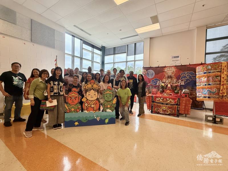 華府臺灣學校舉辦「媽祖文化活動」，以課堂結合校園展演，展現文化教育的多元可能