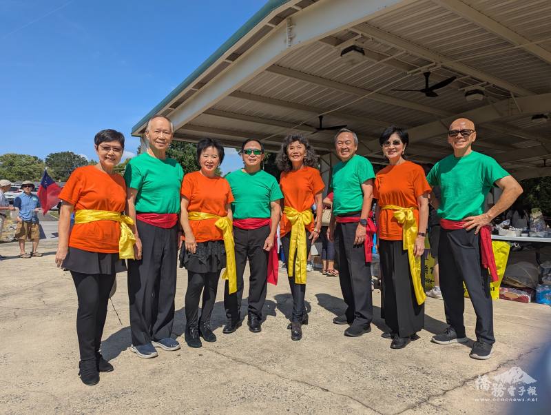 亞特蘭大重陽會遠道來訪 — 鼓曲表演