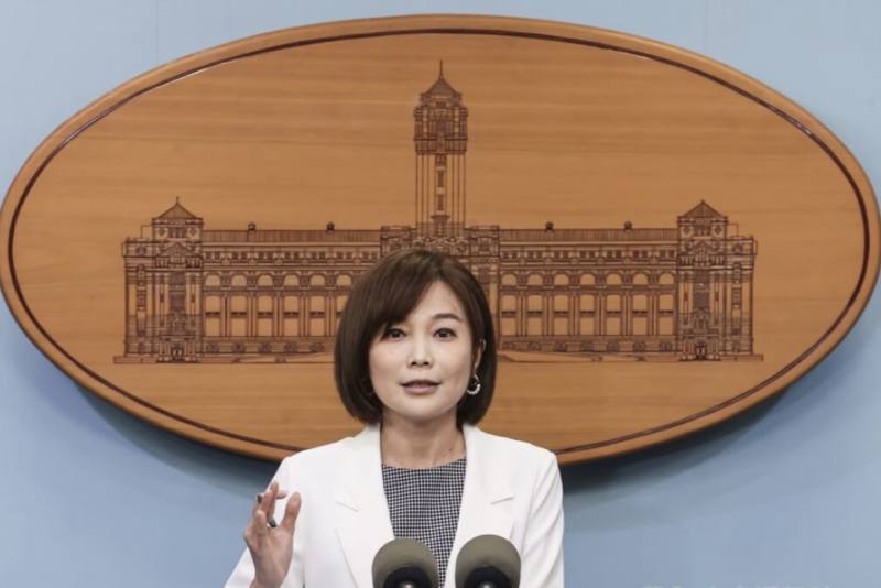 總統府發言人郭雅慧。（中央社檔案照片）