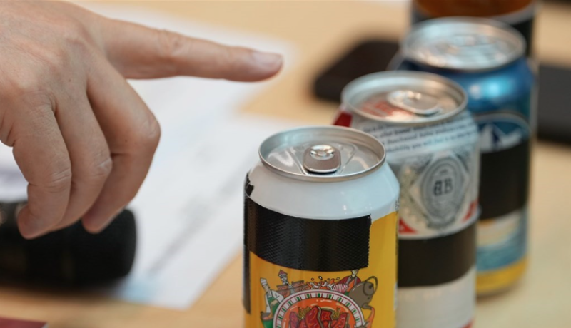 財政部關務署24日宣布最後認定中國產製進口啤酒有傾銷事實。（中央社檔案照片）