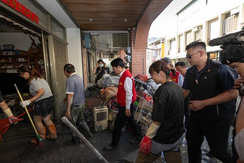 總統赴花蓮關心受災民眾及災後復原情形暨慰問救災國軍