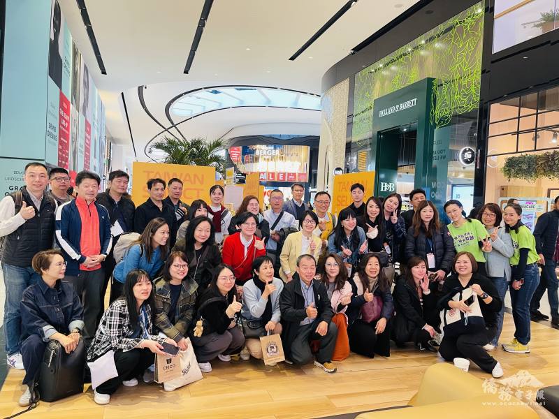 鹿特丹台灣貿易中心在海牙舉行「臺灣嚴選(Taiwan Select)」食品快閃活動