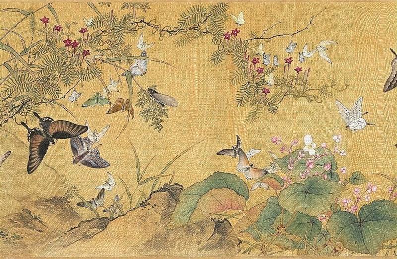 Myriad Butterflies. Image taken from the National Palace Museum's Facebook