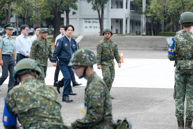 總統秋節勗勉「陸軍步兵257旅」