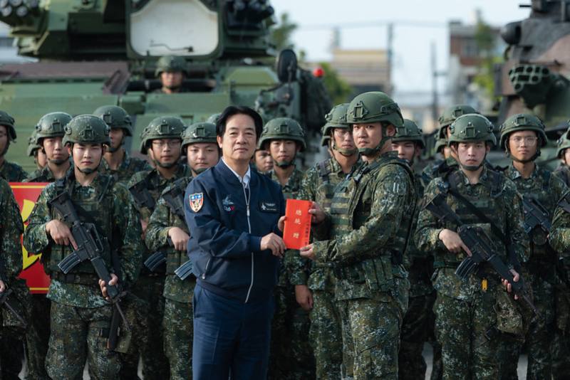 總統秋節勗勉「陸軍機步234旅聯兵1營」