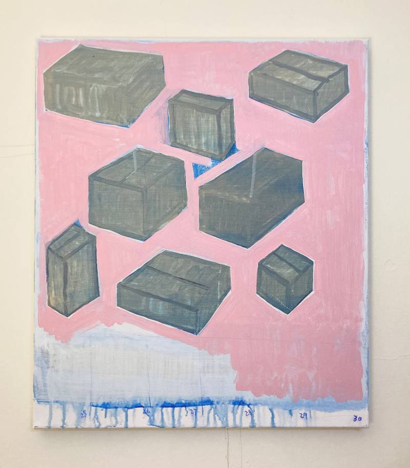 藝術家郭秉恩《8_Boxes》（「ss_space_space」提供）