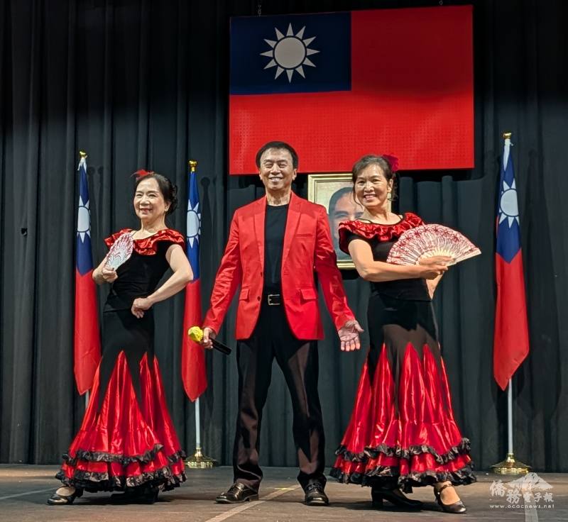 聯誼會團隊高亢歌聲與熱情舞蹈