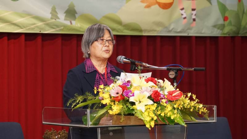 亞洲太平洋地區糧食與肥料技術中心張淑賢主任開幕致詞