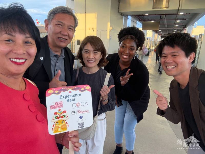 Wannie Tang and Steve Huang met with Deputy Consul General of Japan in Miami, Fumiyo Tsuda, and her delegation prior to their departure from Miami International Airport to Tallahassee. (Photo: Wannie Tang)