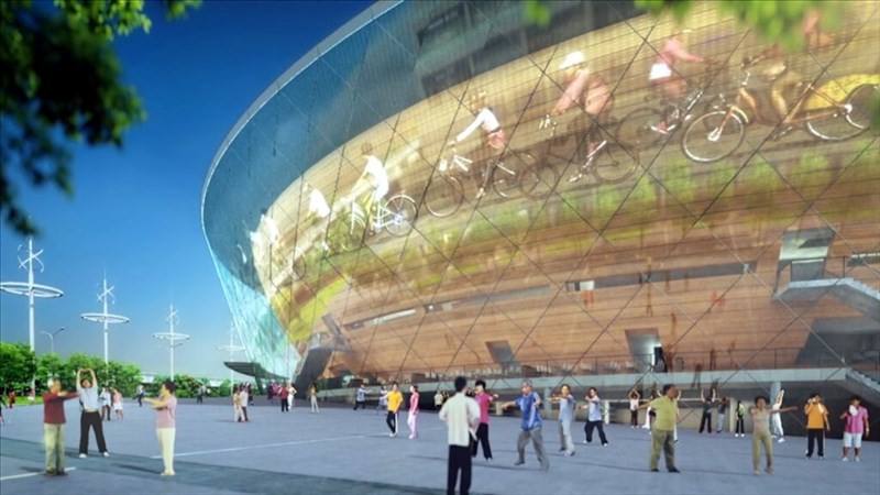 A rendering of the proposed dome. Image courtesy of the New Taipei City Government