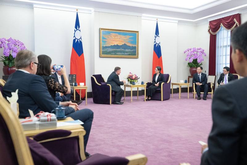 副總統接見「奧地利跨黨派國會議員訪問團」