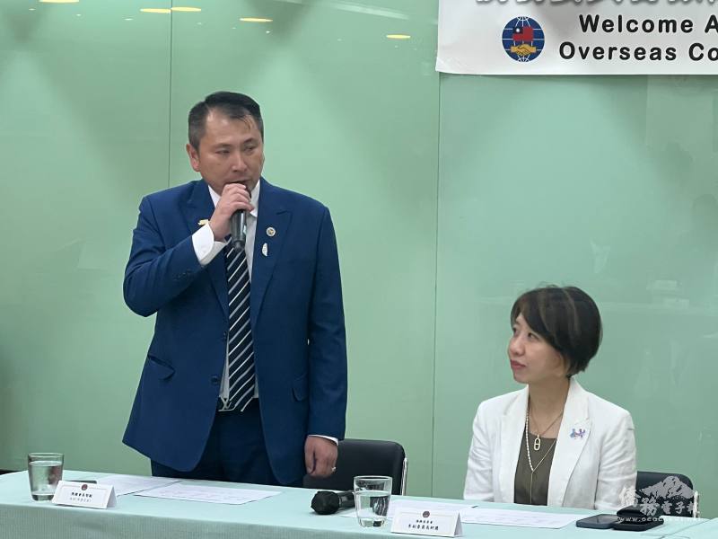 陳智敏感謝僑委會長年對非洲臺商的重視與照顧