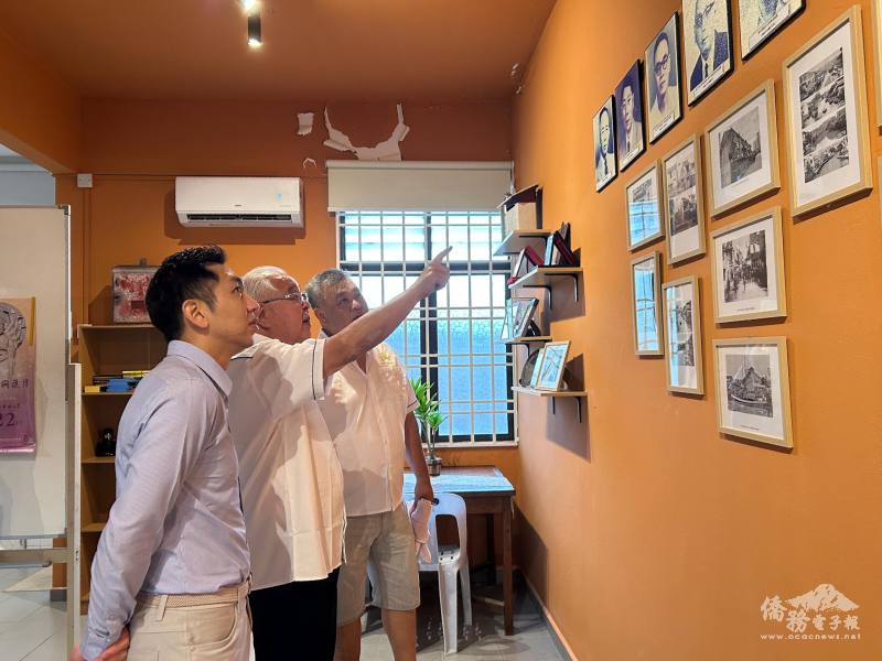 吳梓浩介紹會館歷史與傳承