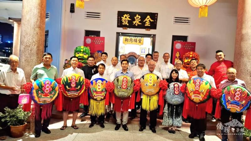 會館鄉賢特製風獅爺造型獅頭古玩，傳承金門文化