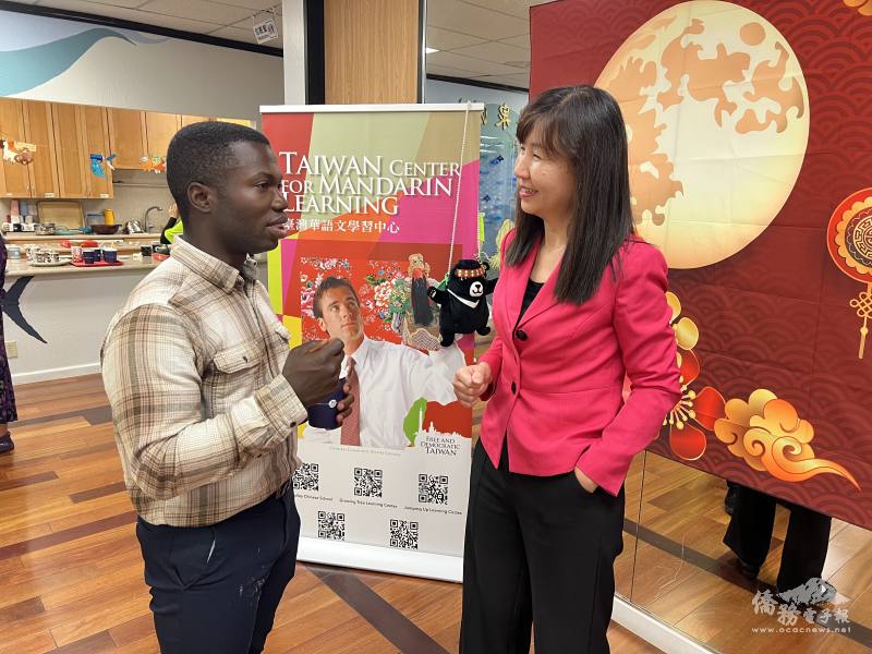 莊雅淑親切與TCML學員交流